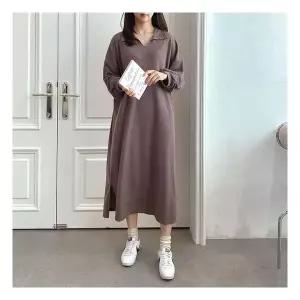 마미누리루나카라원피스 임산부원피스 빅사이즈원피스 롱원피스 가을원피스 빅사이즈 임부복 177137