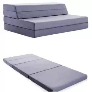 매트리스 5단 접이식 공간활용 간이침대 매트 토퍼 캠핑매트 차박