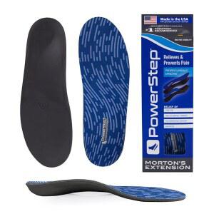 Powerstep Morton's Extension 탄소 섬유 교정용 안창, 잔디 발가락, 발 골절, Hallux Rigidus 및 건막류용, 임상적으로 입증된 아치 서포트, 유니, 미국 제조 (남성용 220-240mm(5-5.5 / 여성용 7-7.5)