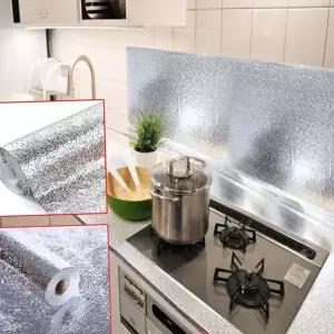 은박 주방 시트지 접착식 알루미늄 싱크대 주방 은박 시트지 타일 하부 상판
