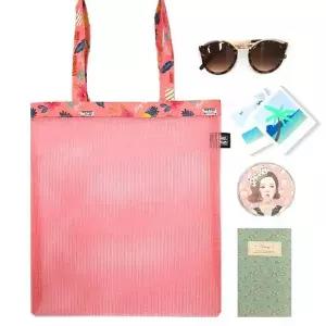 망사 KGA314Q0 비치백 목욕가방 숄더백 3종