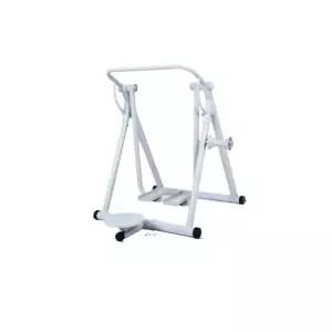 공원 하늘 공중 스카워 운동 어르신 허리돌리기 하늘걷기 걷기