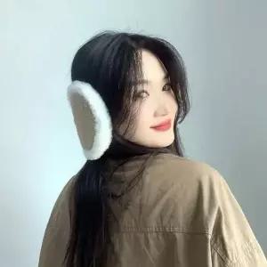 겨울 PIL525U3 인기 뽀글뽀글 데일리 방한 귀마개(브라운)