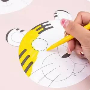 동물 종이 가면 4종 세트 만들기재료