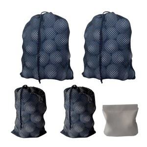 CORECISE 골프 티 파우치 백, 지퍼 골프공 가방, 남성용 액세서리