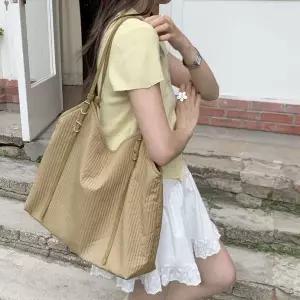 직장인 WAQ057L9 대학생 여성 숄더 보부상 쇼퍼 백 베이지카키