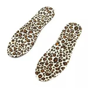 부드러운 AQR255M2 호피깔창 여성용 운동화깔창 쾌적깔창