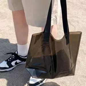 투명가방 PQI419X8 비치백 숄더백 PVC 백 가방