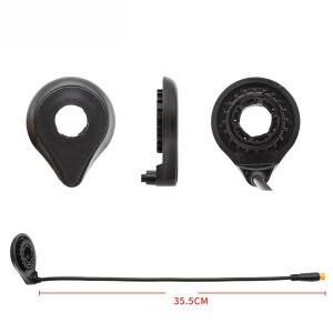 페달 어시스트 시스템 듀얼 홀 12 자석 전기 자전거 PAS 센서 범용 호환 펄스 부스터 방수 산악