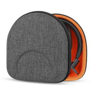 [미국배송] 지크리아 쉴드 헤드폰 케이스는 JLAB GO LUX ANC 오디오 네온 폴딩/스튜디오 프로 교체용 하드 쉘 여행용 휴대용 가방(다크 그레이)과 호환됩니다