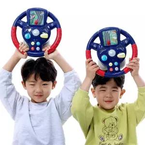 4세유아 EQ발달 진짜같은 운전놀이 운전대 장난감 자동차피규어 아기선물 높은내구성