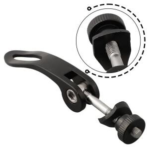 1pc 퀵 릴리스 나사 M5 시트 튜브 스트링 볼트 클램프 자전거 스쿠터 레버 포스트 꼬치 클립