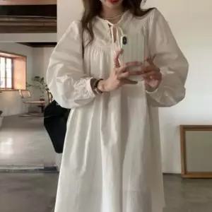 퍼프소매 원피스 바캉스 휴양지 데일리 드레스