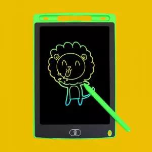 신광 레인보우12칼라 LCD매직노트12 드로잉보드 전자칠판 메모패드 요