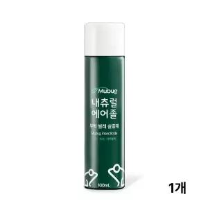 무벅 내츄럴에어졸 100mL 1개 모기 모기기피제 살충제 모기벌레