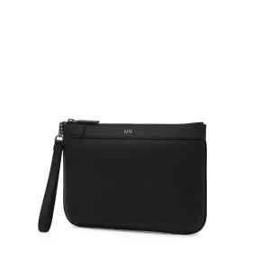 갤러리아 DBBA6E031BK 닥스 블랙 로고장식 소가죽 클러치백