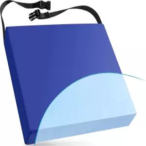 뉴욕 휠체어 시트 쿠션 ？ 단단하고 미끄럼 방지 방수 압력 사무용 의자 카시트에 이상적입니다. 16인치 x