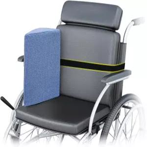 휠체어 웨지 쿠션용 KAAMOS 측면 지지대 사이드 가드 포지셔닝 노인용 패딩 똑바로 앉기 위한 의자 등받이