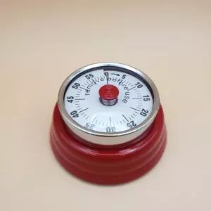 쿠킹타이머(레드) 요리 시계 자석 마그네틱 타이머 요리타이머 주방시