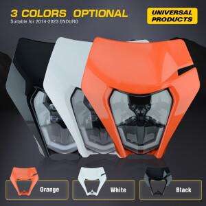바이크 오토바이 LED 헤드 랜턴 캡 라이트 플레이트 KTM EXC SX MX 125 250 300 450 Supermoto  범호환