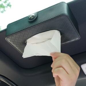 자동차 가죽 냅킨 홀더 박스 일반 티슈 의자 등받이 걸이 백화점