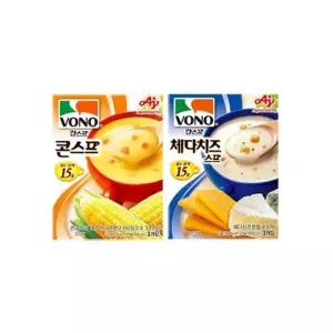 보노스프 콘스프 57g 6개+체다치즈스프 63g 6개