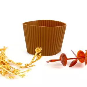 오피스 홈카페 실리콘 컵슬리브 컵홀더 테이크아웃 커피컵 보호 홀더