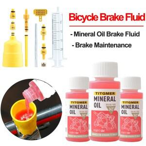 1/2/3/4/5/6PC 60ML 자전거 브레이크 미네랄 오일 시스템 유체 사이클링 산악 유압 디스크