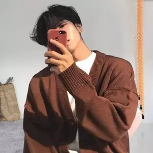 오버핏가디건 봄 간절기 니트가디건 브이넥 가을