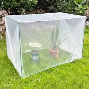 DIY 식물 비닐하우스 60X60X60CM 핫팩 손난로 겨울용품 방한용품 등산