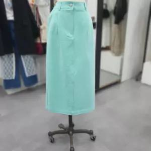 [모다아울렛][써스데이아일랜드]H라인 코튼 스커트 T252MSK134W_CA