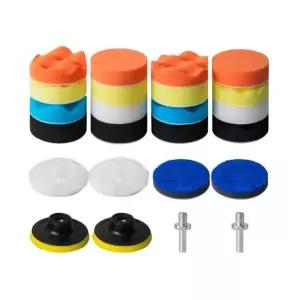 폴리싱 광택 세트 KN101 24개폴리싱광택세트 자동차광택패드 세차용품