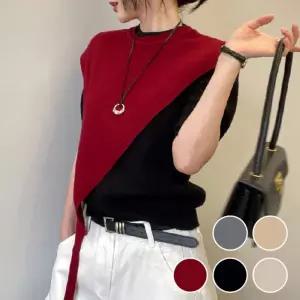 여성 간절기 스타일 사선 스트랩