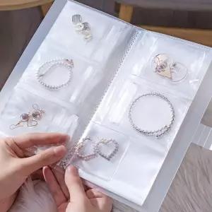 주얼리소품 변색방지 주얼리북 귀걸이 목걸이 반지 투명 PVC 악세사리 보관함 케이스