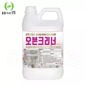 오븐크리너 3.75L 기름때 세제 기름때제거 기름기 주방청소 치킨집 바