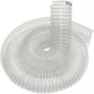 PVC 알루미늄 배기 튜브 덕트 주름관 150mm/길이 직경 10m 투명 산업용