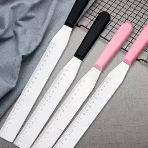 스패츌러 직각스타일 스파츌라 케이크 버터칼 도구