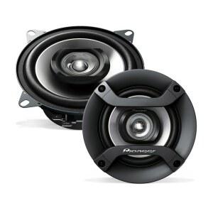 PIONEER F-시리즈 TS-F1035R 10.2cm(4인치) 양방향 스피커(쌍) - 최대 150W, 균형 잡힌 사운드 + 부드러운 트레블, 훌륭한 스톡 교체, OEM 파워용으로 설계된 고효율 스피커