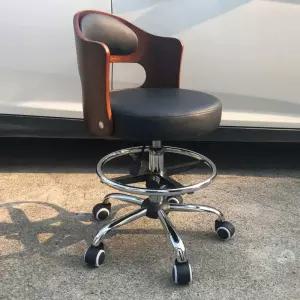 바체어 회전 높이조절 인테리어 철재 스툴