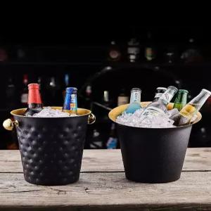 아이스버킷 와인쿨러 홈파티 스테인리스 칠링 버킷 견고한