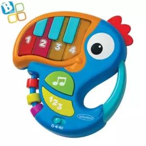 비키즈 212011 투칸 피아노 놀이/아기/음악/교구/완구/휴대용/키보드/어린이/악기/감각/발달/고품질/소리