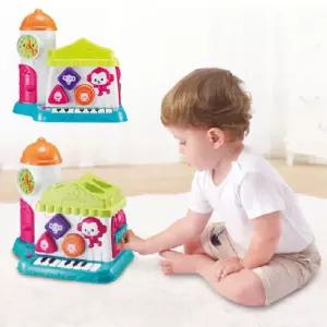 우리아기 멀티캐슬 EU461572/어린이/악기/피아노/감각/발달/고품질/소리/아동/장난감/유아/아기/음악/놀이