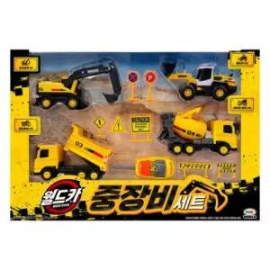 세트 불도저 포크레인 레미콘 월드카 트럭 자동차 어린이날 1개 선물 중장비 미미월드 장난감 남아