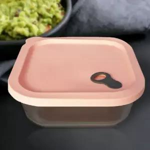 대코 실리콘 오븐글라스 정사각 1100ml 내열유리 찬통