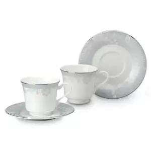 [롯데백화점]한국도자기 민트드림 디멘션 2인조 커피잔세트 4p