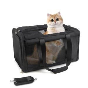 대형 고양이를 위한 반려동물 캐리어, 중형 고양이와 강아지를 소프트 캣 최대 20파운드까지 세탁 가능한 개 18인치 L x 11.8인치 W 11.8 u201D H 여행용