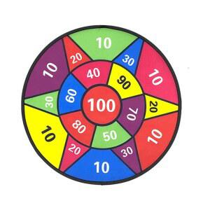 대형 다트판 접이식 던지기 과녁 찍찍이 게임 볼 72cm 36cm 다트