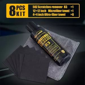 WEST HORSE 스크래치 리무버 R3 - 가벼운 소용돌이 자국 및 얼룩을 위한 자동차 페인트 수리 키트 세라믹