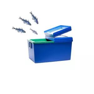 들어가는 130리터 아이스박스 생수 40개나 2리터 대형