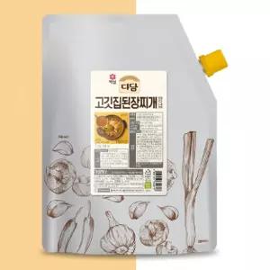 다담 고깃집 된장찌개 양념 2kg 2개